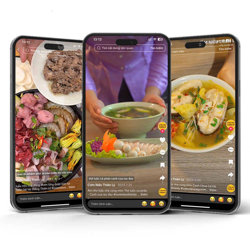 Quay video cho Cơm Niêu Thiên Lý