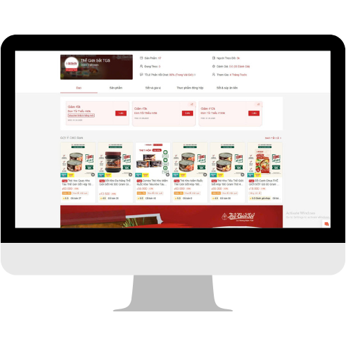 e-commerce store