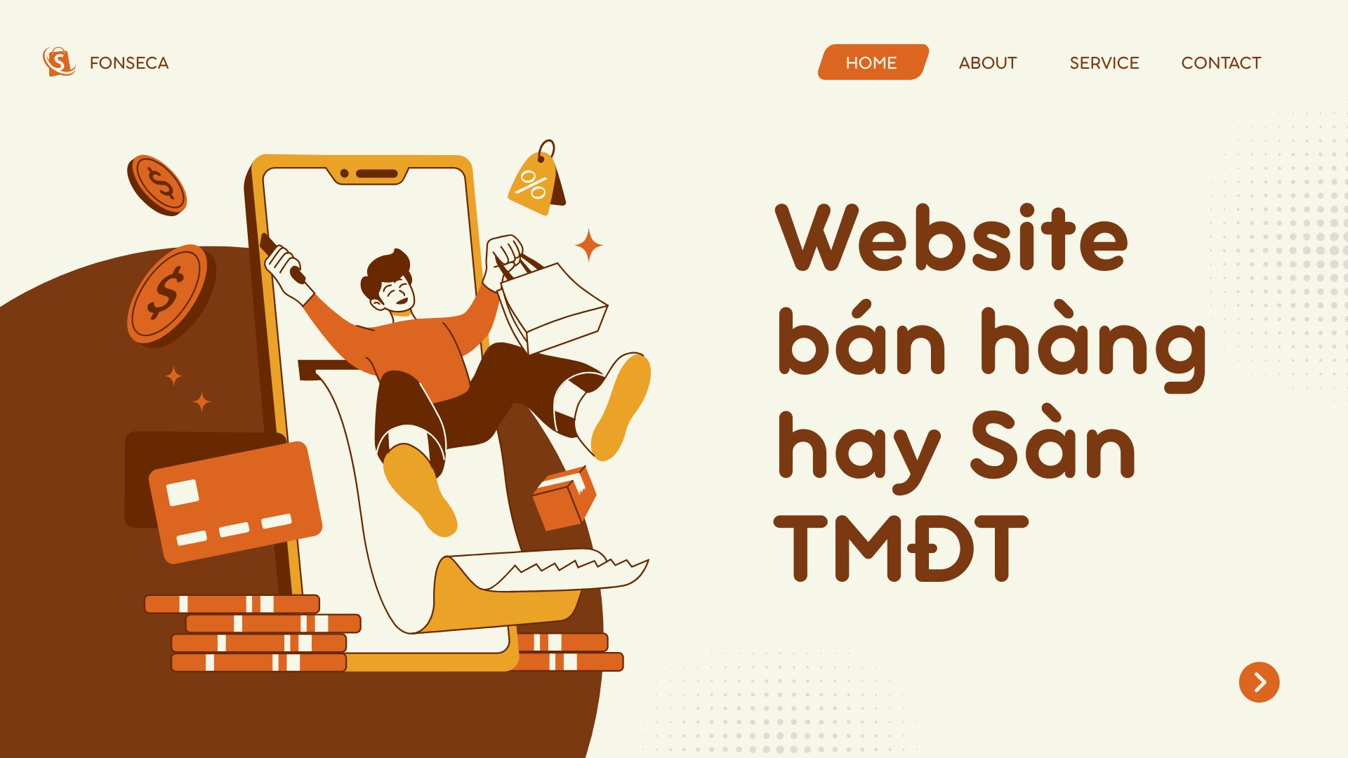 website bán hàng hay sàn thương mại điện tử